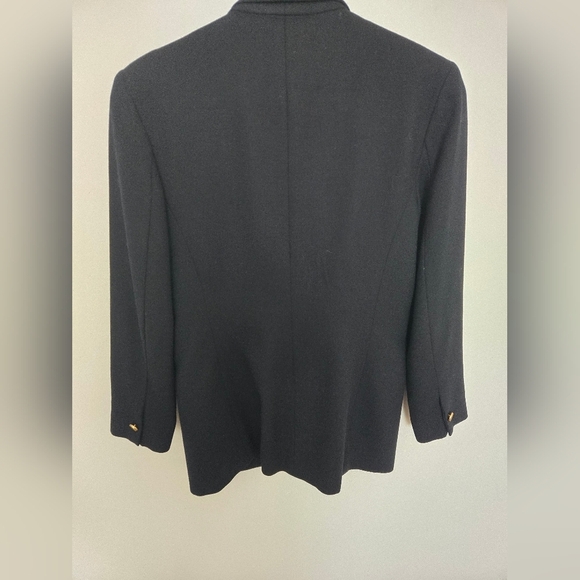 Talbots 100% Wool Black Blazer made in the USA | | size 6 - Picture 6 of 6